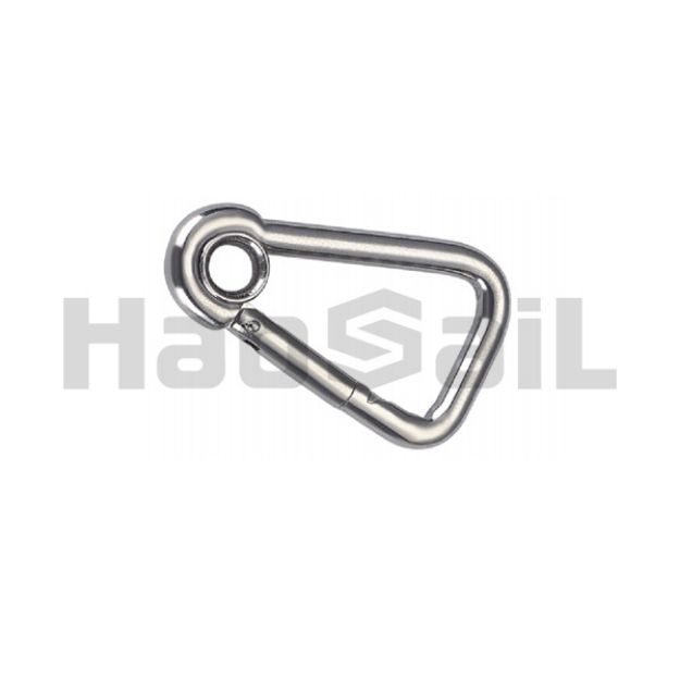 Picture of Oblique Angle Snap Hook with Eyelet