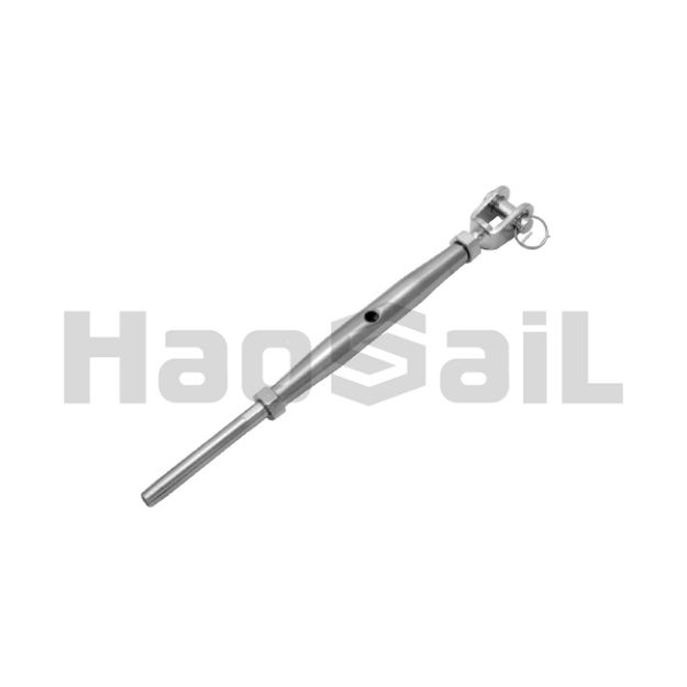 Picture of Pipe Turnbuckle with Jaw & Swage Stud