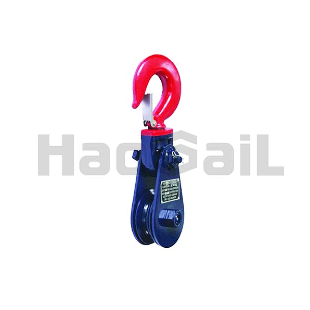 Picture of HS057 H418 Light Type Champion Snatch Block with Hook